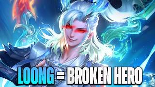 NEW ADC LOONG IS SO BROKEN! INSANE 35% DAMAGE IN PEAK TOURNAMENT MODE! | Honor of Kings #HoK