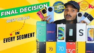 Top Smartphone Deals In Every Segment on Amazon & Flipkart.