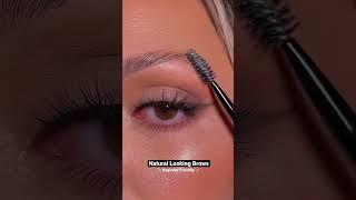 Natural Brow Tutorial 🫶 Easy & Beginner Friendly! #eyebrowtutorial #makeupforbeginners