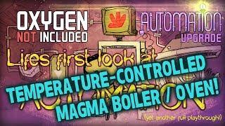 Oxygen Not Included - Temperature Controlled Oven (Automation Upgrade)