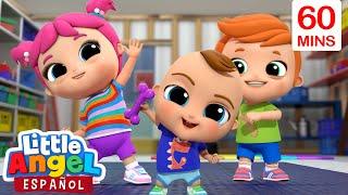 Ejercicios en Familia | Canciones Infantiles| Juega y aprende | Moonbug Español