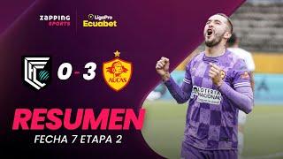 Cumbayá FC 0 - 3 SD Aucas / Resumen Fecha 7 / 2da Etapa / LigaPro Ecuabet