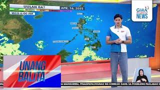 Weather update as of 7:14 AM (April 16, 2025) | Unang Hirit