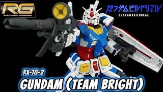 P-Bandai RG RX-78-2 Gundam [Team Bright Custom] Review | Gundam Build Real