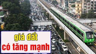 Khởi công tuyến đường sắt Văn Cao Hòa Lạc - giá đất Hòa Lạc có tăng mạnh