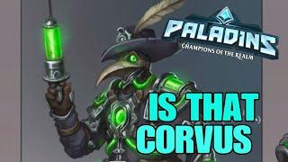 Paladins new teasers for CORVUS !!! NEW CHAMPION