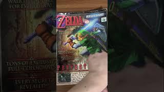 Zelda: OOT Official Guide #shorts #zelda #ocarinaoftime #collection #nintendo