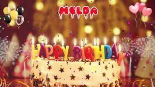 MELDA Happy Birthday Song – Happy Birthday Melda – Happy birthday to you