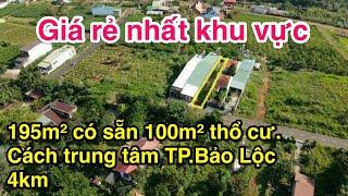 ( ngưng bán ) Đất Bảo Lộc | Đất nền thổ cư gần trung tâm TP giá mùa ngợp - #bdsbaoloc