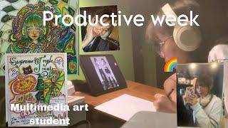 Blurtivity: Productive week, Art student //Kendra//