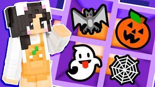 Minecraft BUT Every Room is a Different HALLOWEEN EMOJI