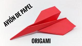 CÓMO hacer un AVIÓN de papel jet - aviones de papel / avión 002