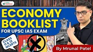 Economy Booklist for UPSC | क्या पढ़े क्या नहीं पढ़े for IAS/IPS Exam by @TheMrunalPatel