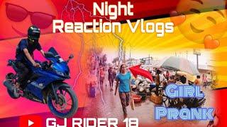 Market public reaction|| night public reaction vlog aaj to bhokal Macha diya 🫡