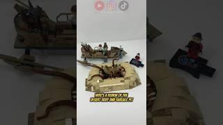 LEGO Desert Skiff and Sarlacc Pit Review #lego #legostarwars