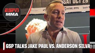 GSP describes being part of Jake Paul vs. Anderson Silva faceoffs | ESPN MMA