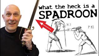 What is a SPADROON sword? Just a THICC Smallsword?