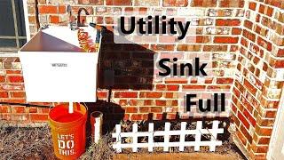 Outdoor Utility Sink Full Video