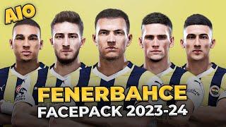 Fenerbahce Facepack Season 2023/24 - Sider and Cpk - Football Life 2023 and PES 2021