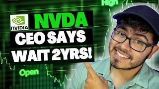 Nvidia Stock CEO SAID This About Competition!! NVDA STOCK