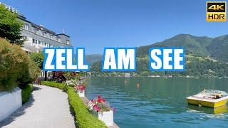 Zell am See Austria   Walking tour ️ 4K HDR