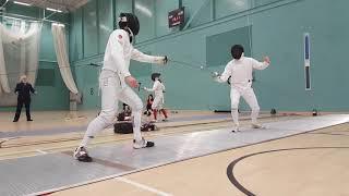 Epee - Thomas Cann vs Sam Ewart 31/01/2018