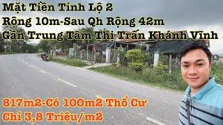 bán đất khánh vĩnh khánh hòa, chủ cần tiền hạ giá 2 tỷ 300 | Nha Trang Nhà Đất