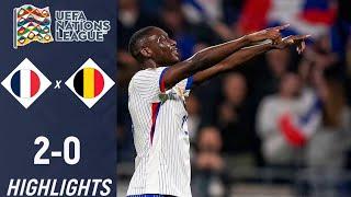 France-Belgique 2-0 Résumé | Ligue des Nations de l'UEFA 2024