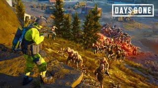 Days Gone - NERO soldier clears a horde fast