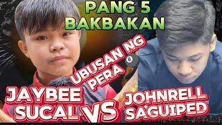 Pang 5 labanan sa Fairview  JAYBEE SUCAL VS JOHNRELL SAGUIPED 10-01-2024