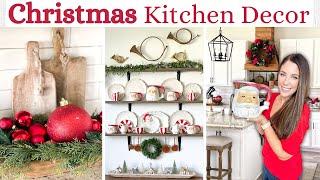 CHRISTMAS DECORATE WITH ME 2022 Part 2 | Christmas Kitchen Decor, Hot Cocoa Bar, Christmas Village