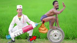 Top New Comedy Video Amazing Funny video 2025Injection Wala Comedy Video 2024 Try To Not Laugh E 376