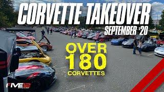 So Many Corvettes! | We Ran Out of Parking at the Corvette Takeover Fall 2020 | Over 180 Corvettes!