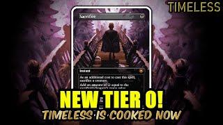 New Tier 0 Deck That Can Win On Turn 1! Sacrifice Belcher Combo | Timeless BO3 Ranked | MTG Arena