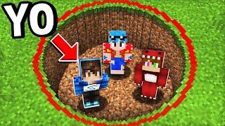 MINECRAFT pero NO PODEMOS SALIR del CIRCULO!! ️ MINECRAFT PERO SPARTA356