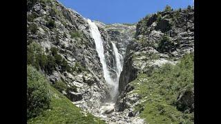 Самый высокий водопад Грузии находится в Сванетии