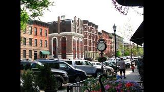 Walking Tour New Jersey Snowy Street | Jersey City