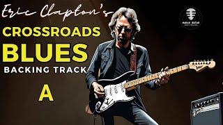 ERIC CLAPTON'S Crossroads Blues in A backing track - BPM 131