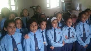 Hamro Nepal Ma #Nepal Police School Sanga