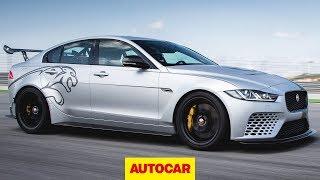 Jaguar XE SV Project 8 - 592bhp super saloon 2018 review | Autocar