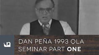 Dan Peña - 1993 QLA Seminar Lessons - Part One