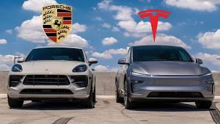 NEW Model Y vs Porsche Macan GTS - It Might be Over