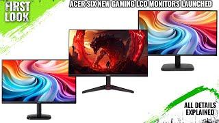 Acer Nitro VG0, KA2 And EK1 Series LCD Monitors Launched - Explained All Spec, Features And More