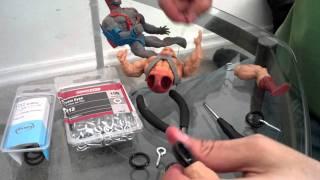 He Man Masters Universe MOTU how 2 fix broken legs repair action figure easy