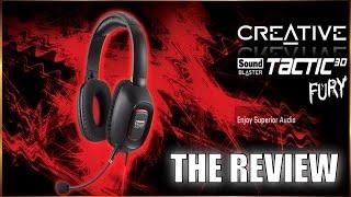 Creative Labs Tactical 3D FURY Headset Review