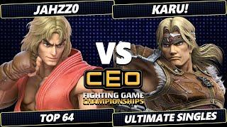 CEO 2024 - Jahzz0 (Ken) Vs. Karu! (Richter, Simon) Smash Ultimate - SSBU