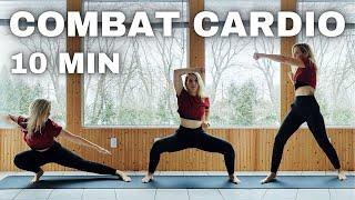 Combat Cardio Workout || Martial Arts Workout // 10min // no equipment