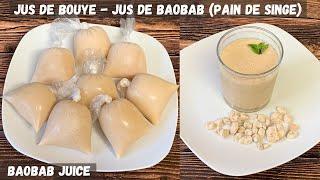 How to make Baobab Juice | Jus de Bouye | Jus de baobab (Kiri Bonbon )