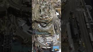 HO scale multi level model railroad