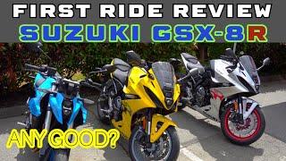 Suzuki GSX-8R First Ride Review | Sportsbike Or A Vanilla Motorcycle Wrapped in Wolf's Clothing?